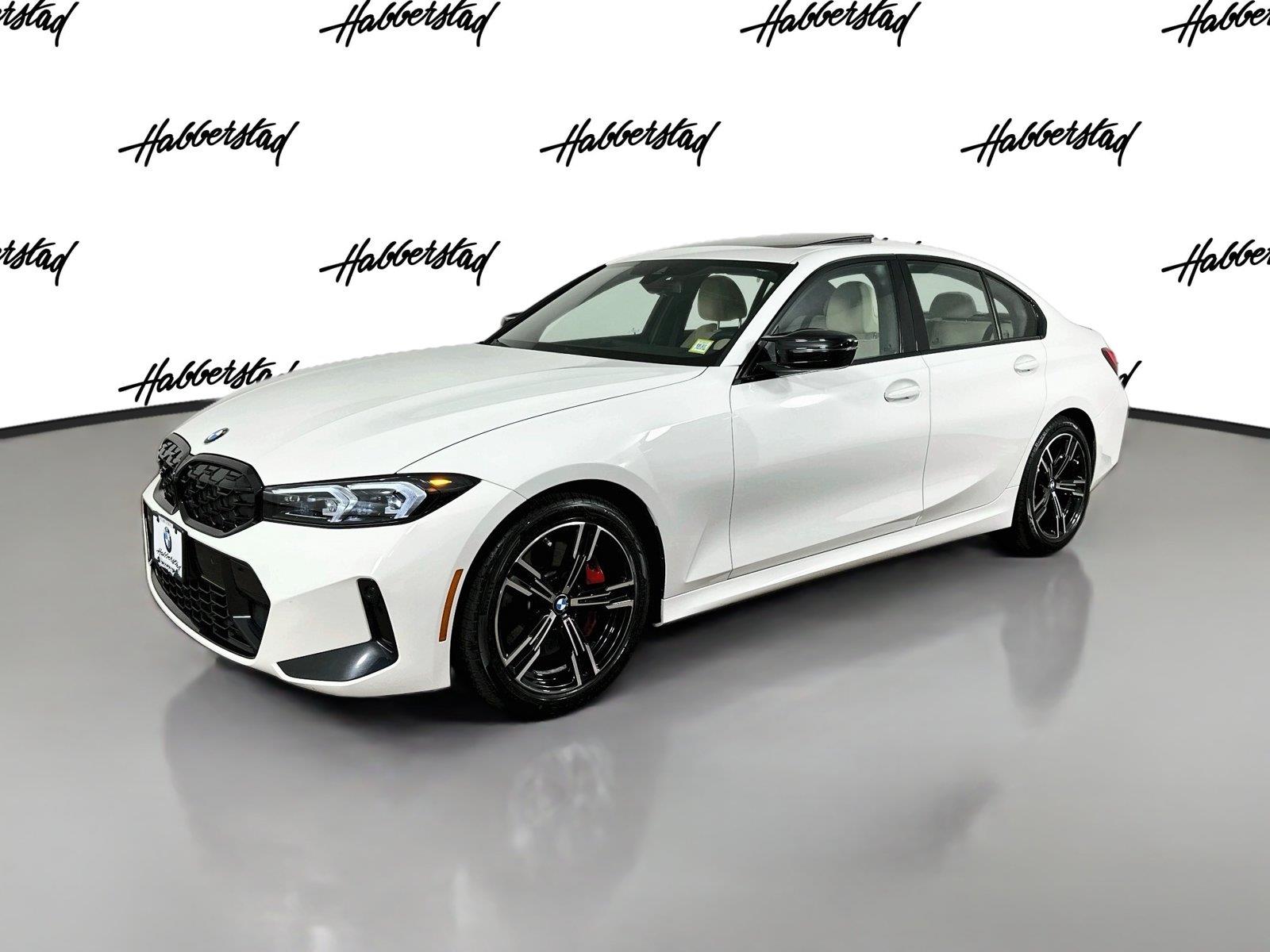 Alpine White 2024 BMW 3 Series Sedan All-Wheel Drive Automatic