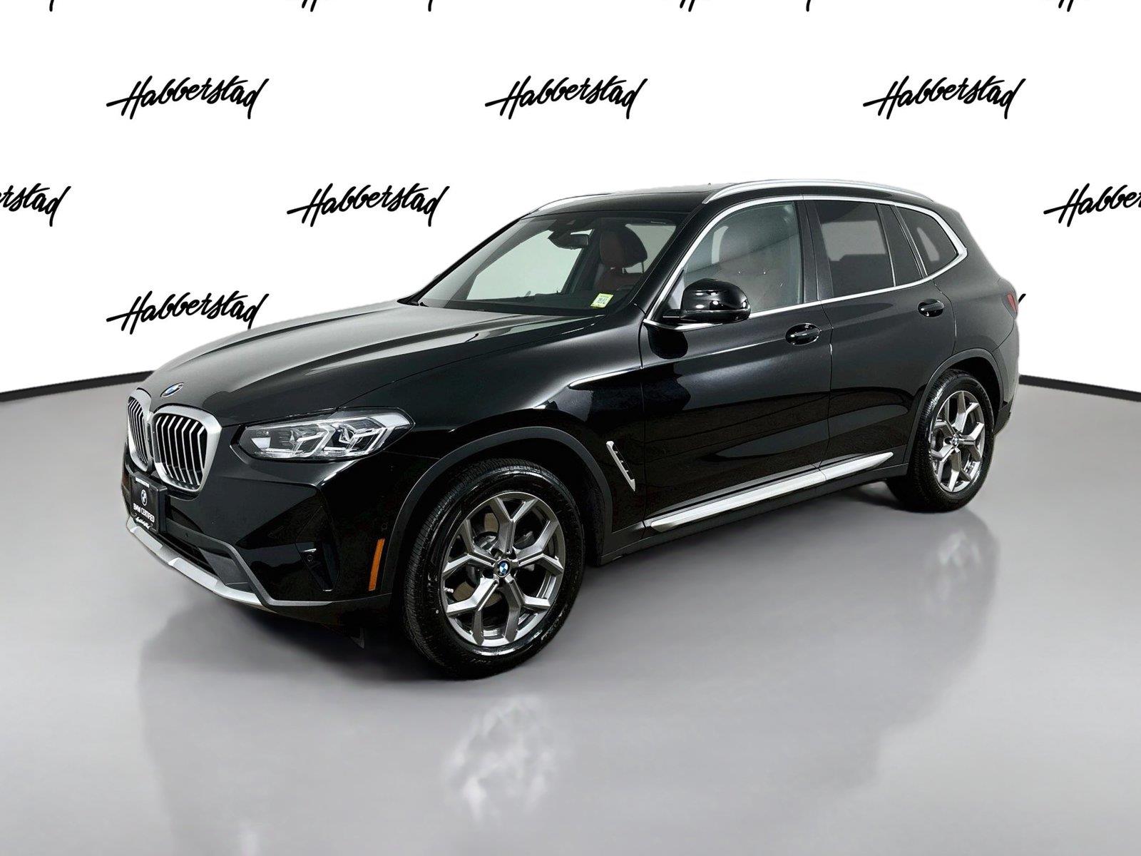 Jet Black 2024 BMW X3 SUV / Crossover All-Wheel Drive Automatic
