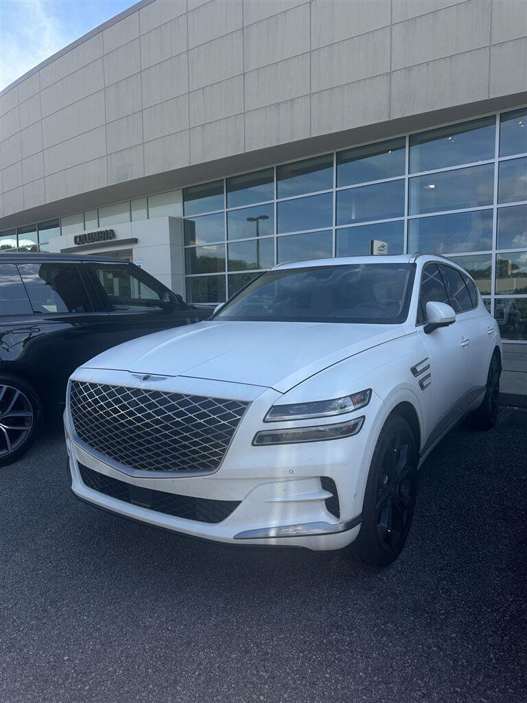 Matterhorn White 2022 Genesis GV80 SUV / Crossover All-Wheel Drive Automatic