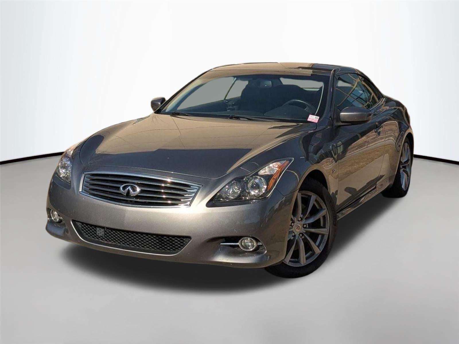 Malbec Black 2015 INFINITI Q60 Sport Convertible RWD Convertible Rear-Wheel Drive Automatic