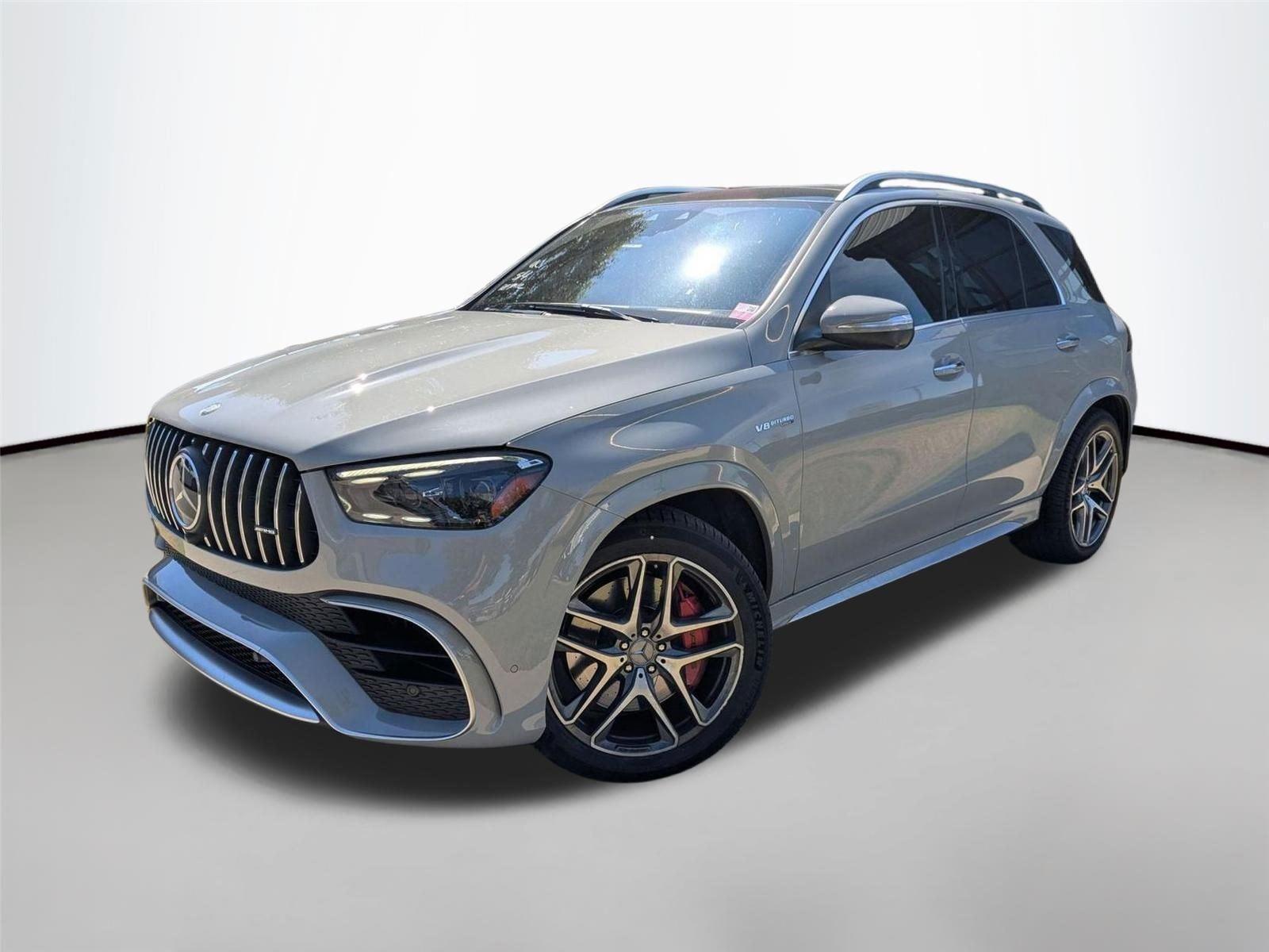 Gray (MANUFAKTUR Alpine Grey) 2024 Mercedes-Benz GLE AMG GLE 63 S 4MATIC+ SUV / Crossover All-Wheel Drive Automatic