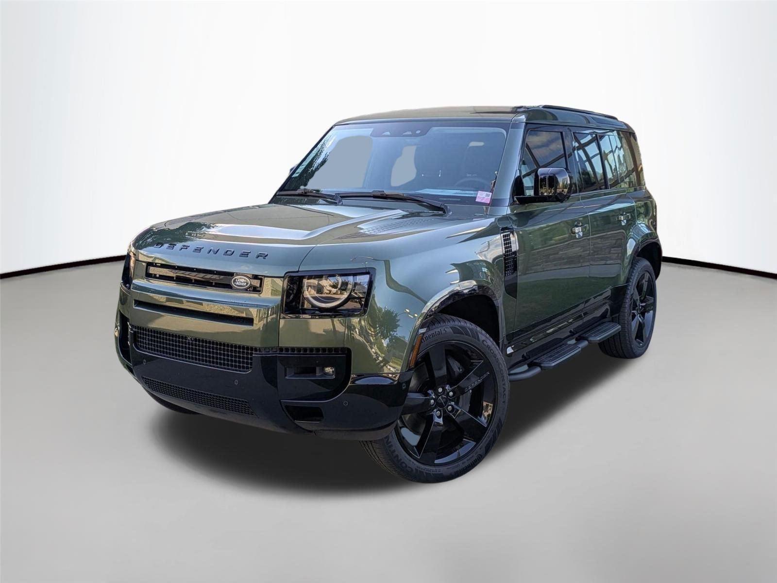Woolstone Green Metallic 2026 Land Rover Defender SUV / Crossover All-Wheel Drive Automatic