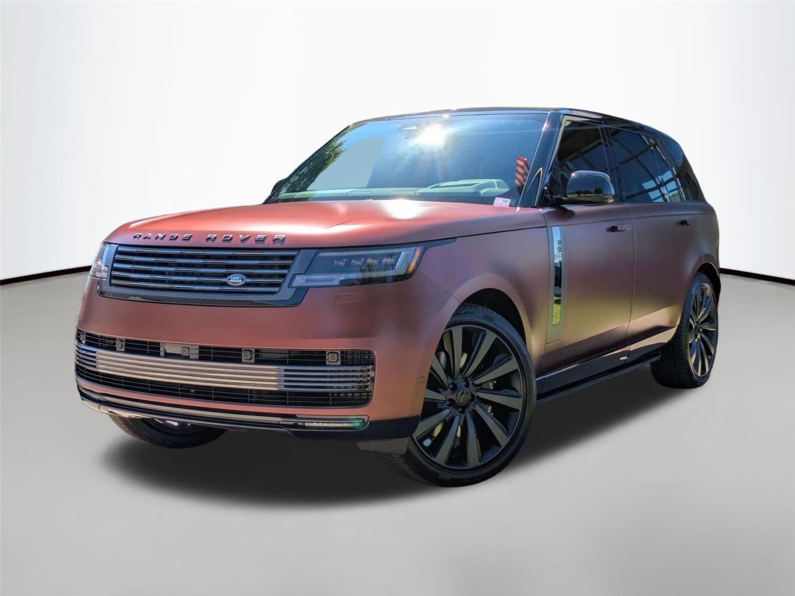 Red (Sunrise Copper SV Bespoke Ultra Metallic Gloss) 2026 Land Rover Range Rover P615 SV LWB AWD SUV / Crossover All-Wheel Drive Automatic