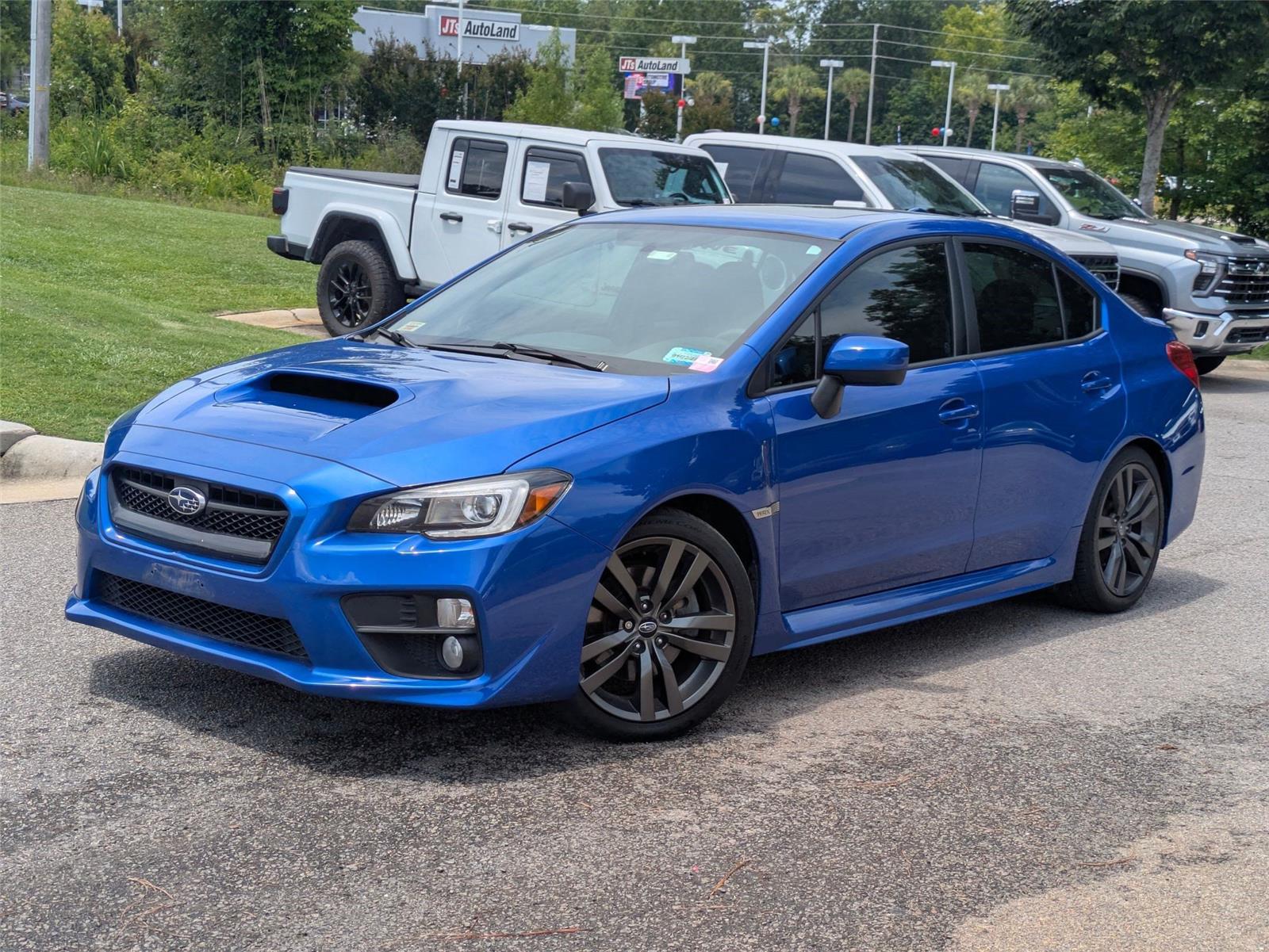 WR Blue Pearl 2016 Subaru WRX Sedan All-Wheel Drive Manual