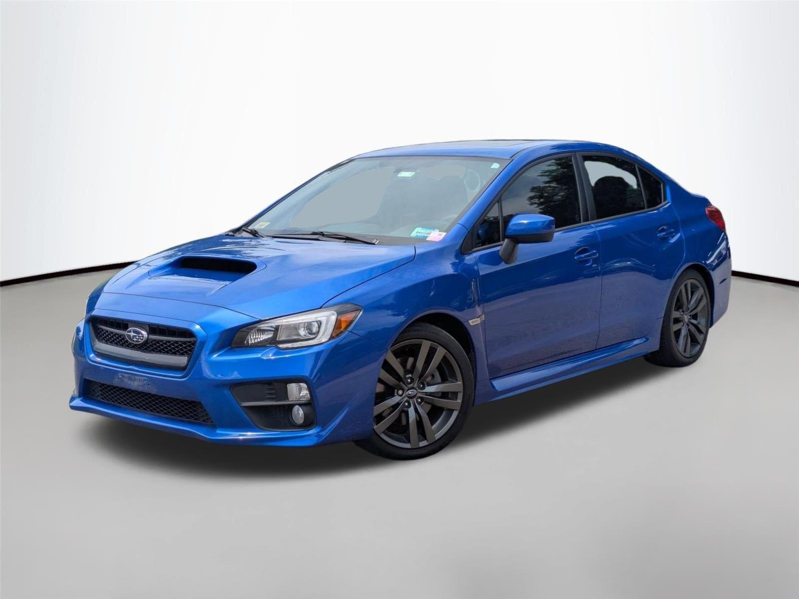WR Blue Pearl 2016 Subaru WRX Sedan All-Wheel Drive Manual