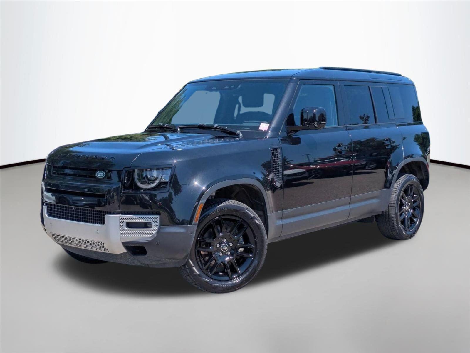 Santorini Black Metallic 2025 Land Rover Defender SUV / Crossover All-Wheel Drive Automatic