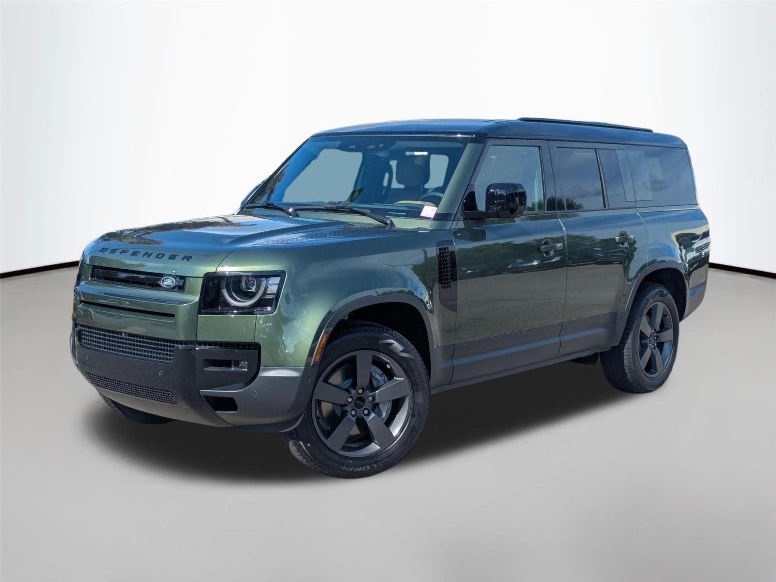 Woolstone Green Metallic 2026 Land Rover Defender SUV / Crossover All-Wheel Drive Automatic