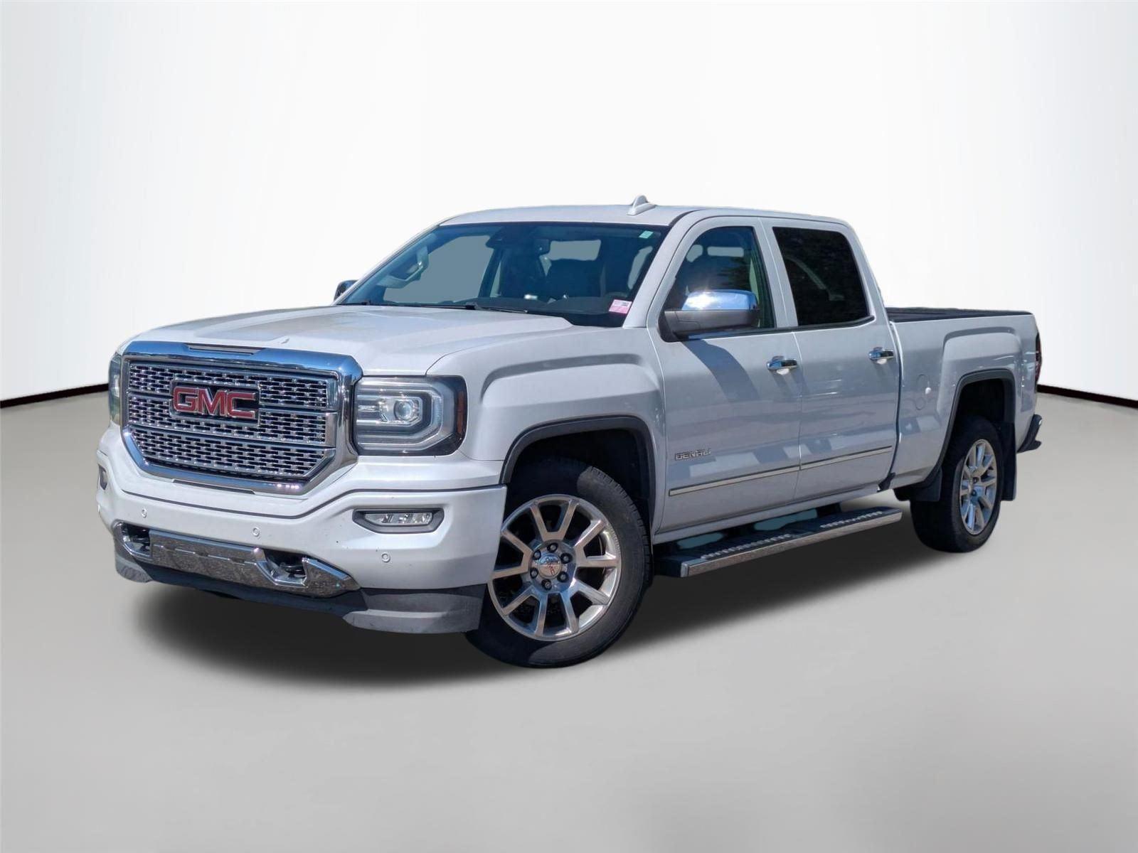 White Frost Tricoat 2016 GMC Sierra 1500 Pickup Truck Four-Wheel Drive 8-Speed Automatic
