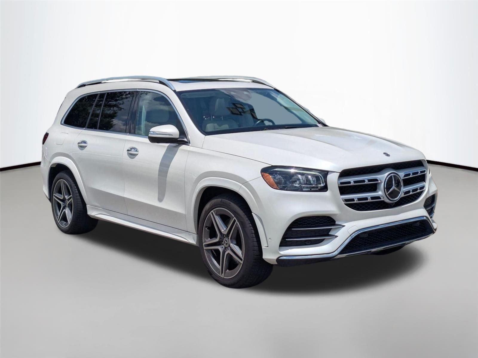 Used 2022 MANUFAKTUR Diamond White Bright Mercedes-Benz GLS 450 image 3