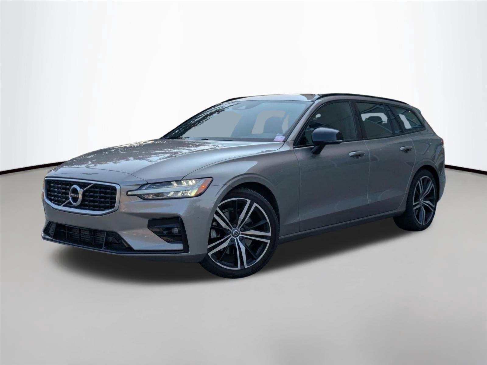 Gray (Pebble Grey Metallic) 2020 Volvo V60 Wagon Front-Wheel Drive Automatic