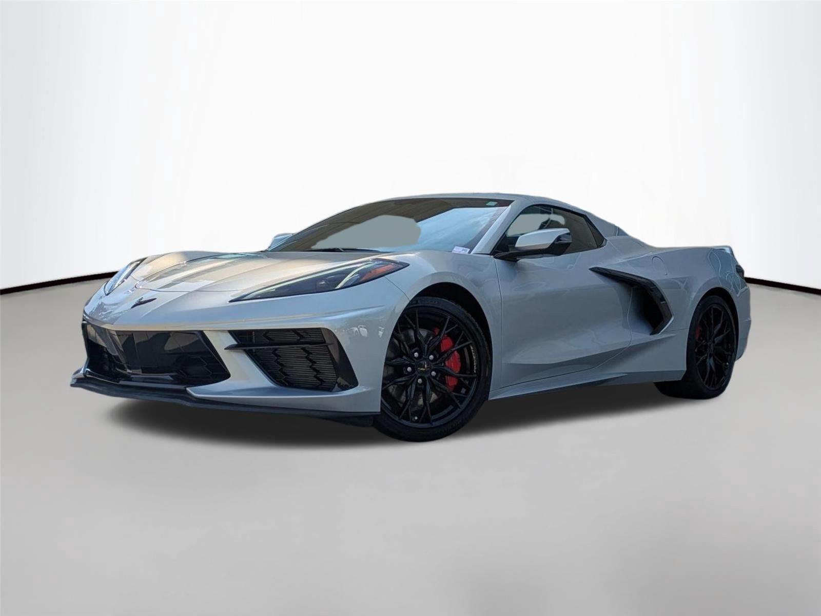 Arctic White 2023 Chevrolet Corvette Convertible Rear-Wheel Drive 8-Speed Dual Clutch