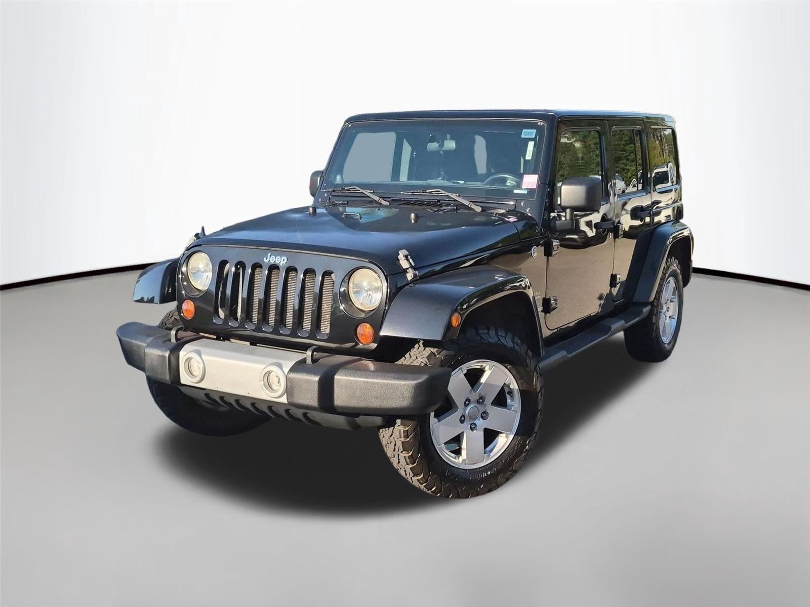 Black Clear Coat 2011 Jeep Wrangler SUV / Crossover Four-Wheel Drive 4-Speed Automatic