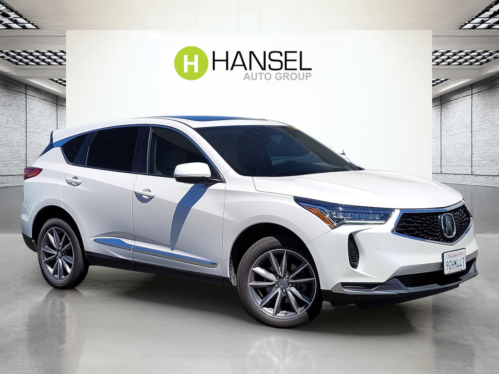Platinum White Pearl 2023 Acura RDX SUV / Crossover Front-Wheel Drive Automatic