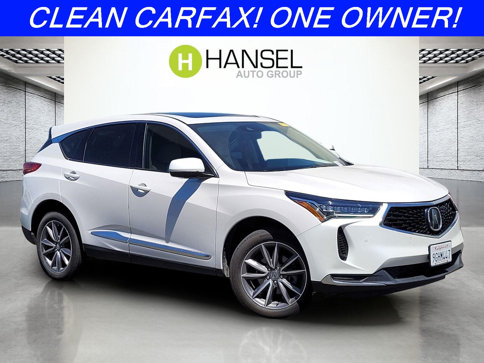 Platinum White Pearl 2023 Acura RDX SUV / Crossover Front-Wheel Drive Automatic