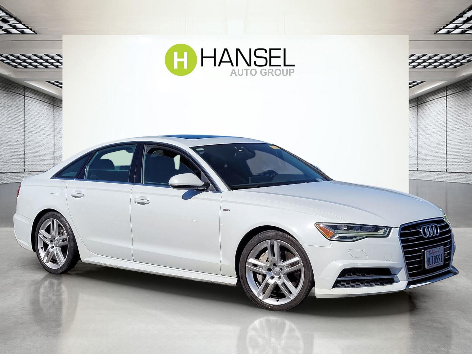 Glacier White Metallic 2016 Audi A6 Sedan All-Wheel Drive Automatic