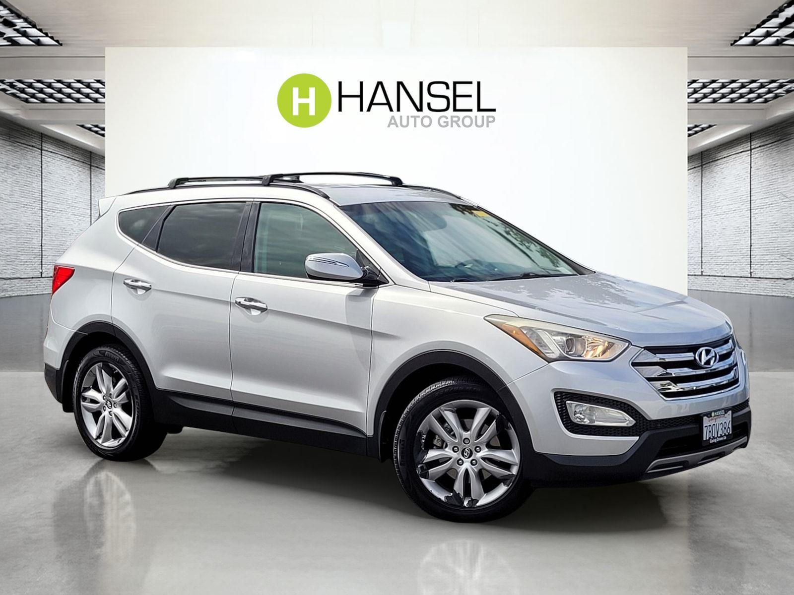 Moonstone Silver 2013 Hyundai Santa Fe Sport SUV / Crossover All-Wheel Drive Automatic