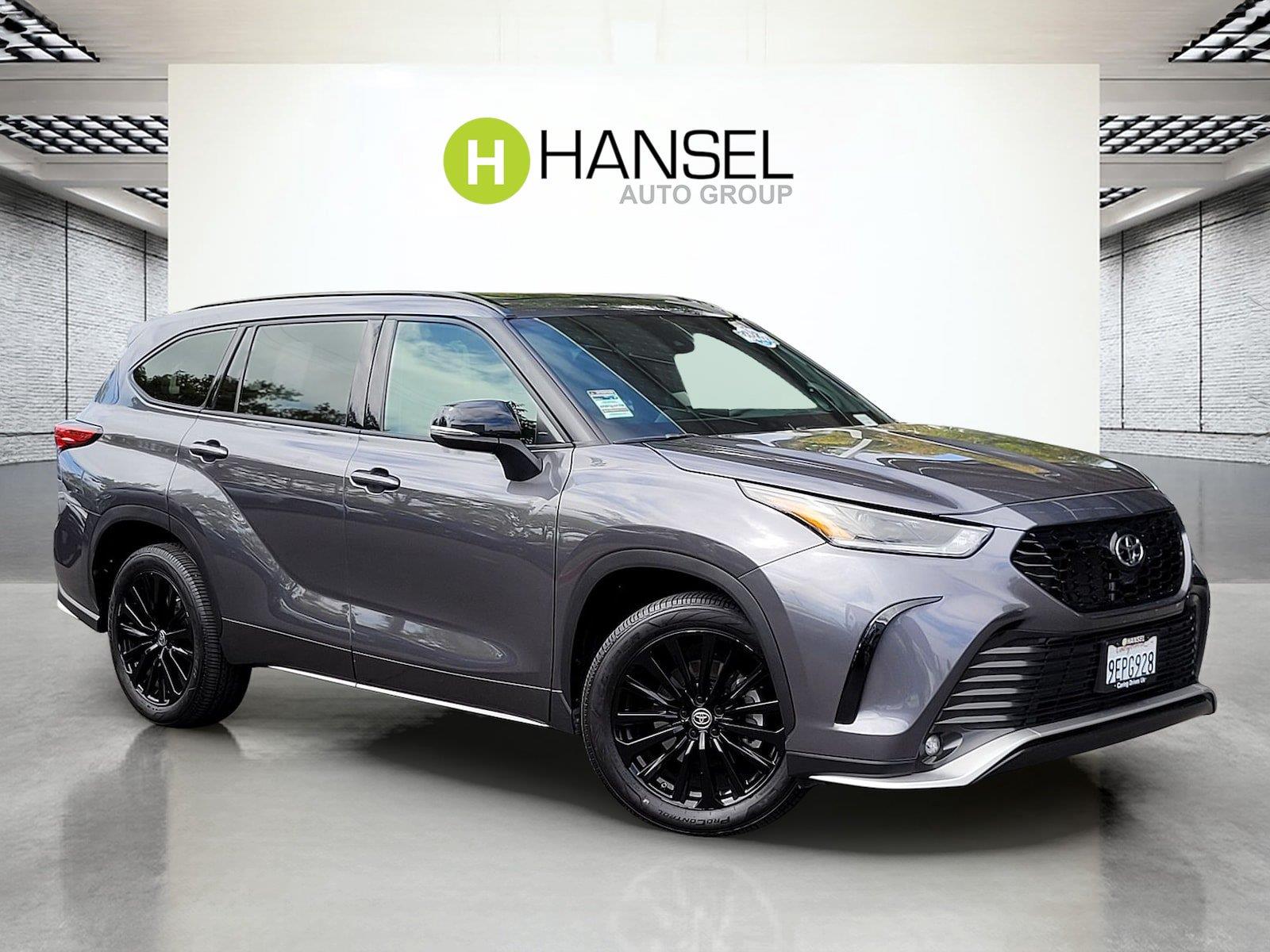 Magnetic Gray Metallic 2023 Toyota Highlander SUV / Crossover All-Wheel Drive 8-Speed Automatic