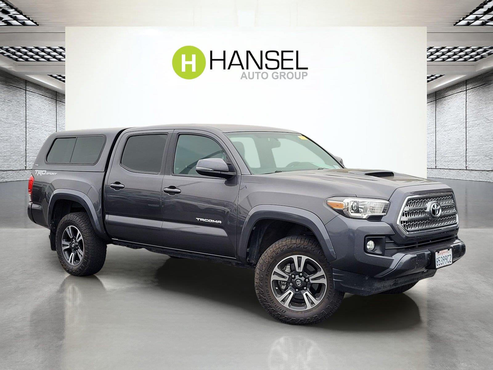 Magnetic Gray Metallic 2017 Toyota Tacoma Pickup Truck 4X2 Automatic