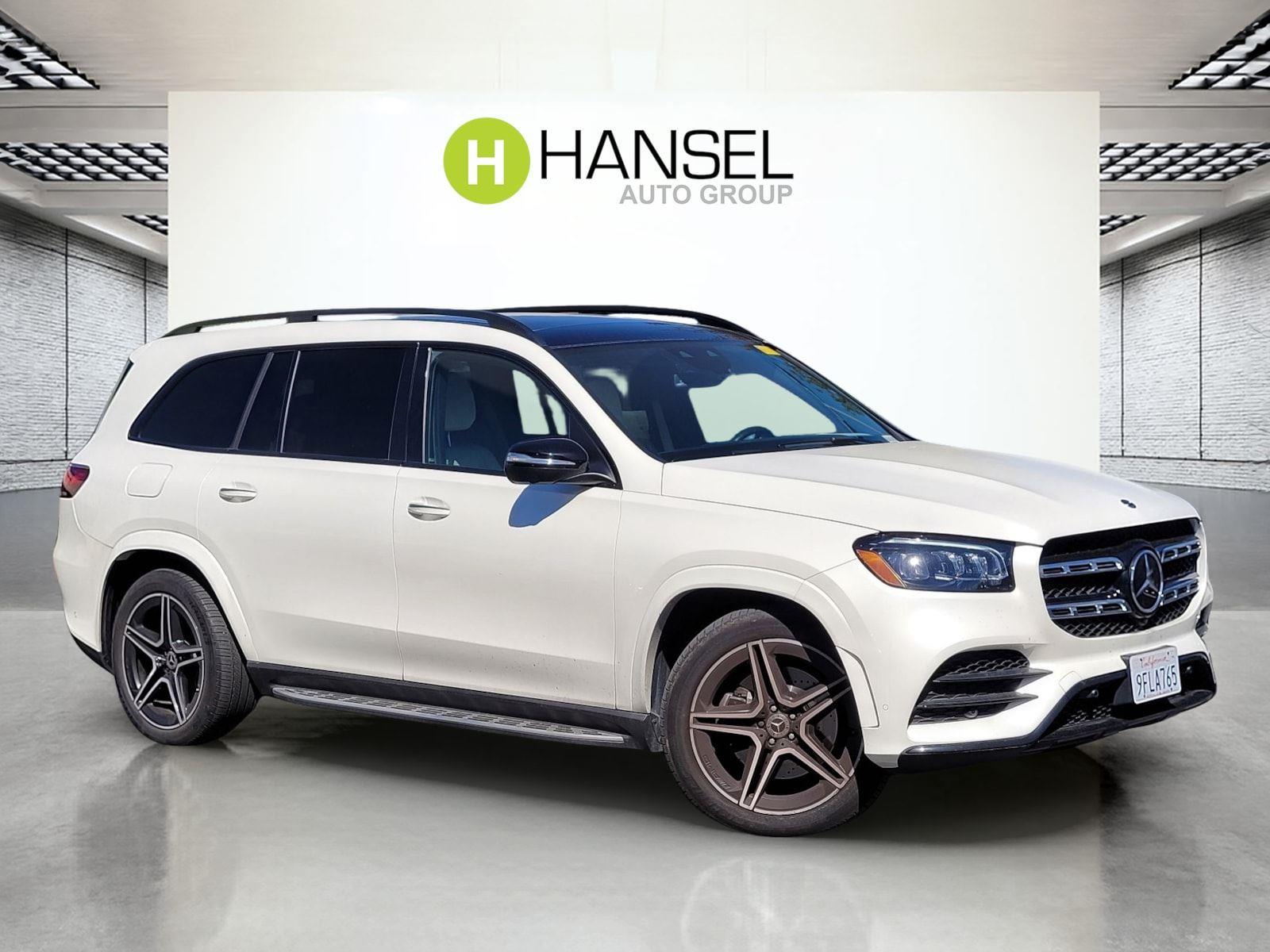 Polar White 2023 Mercedes-Benz GLS 450 4MATIC SUV / Crossover All-Wheel Drive Automatic