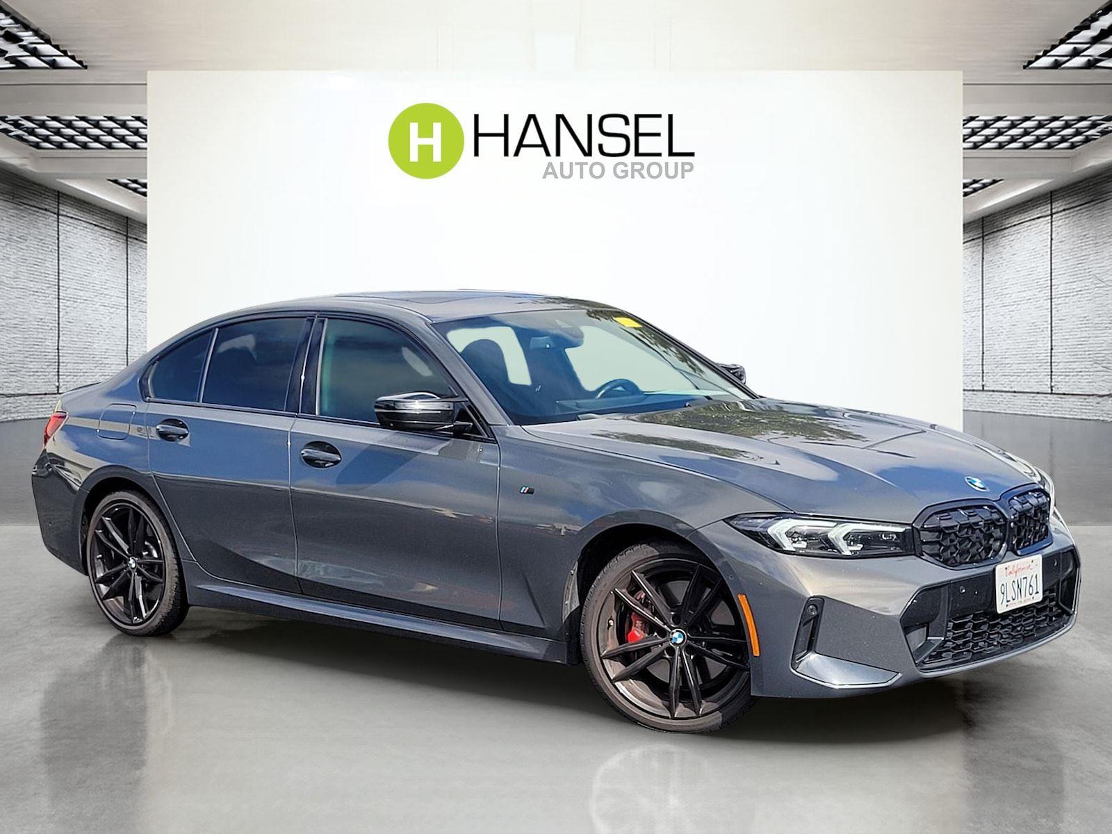 Gray (Dravit Grey Metallic) 2024 BMW 3 Series M340i xDrive AWD Sedan All-Wheel Drive Automatic