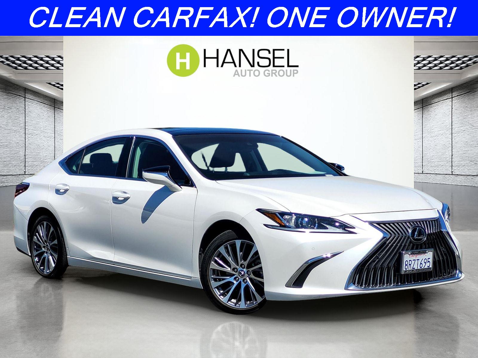 Eminent White Pearl 2020 Lexus ES 350 FWD Sedan Front-Wheel Drive Automatic