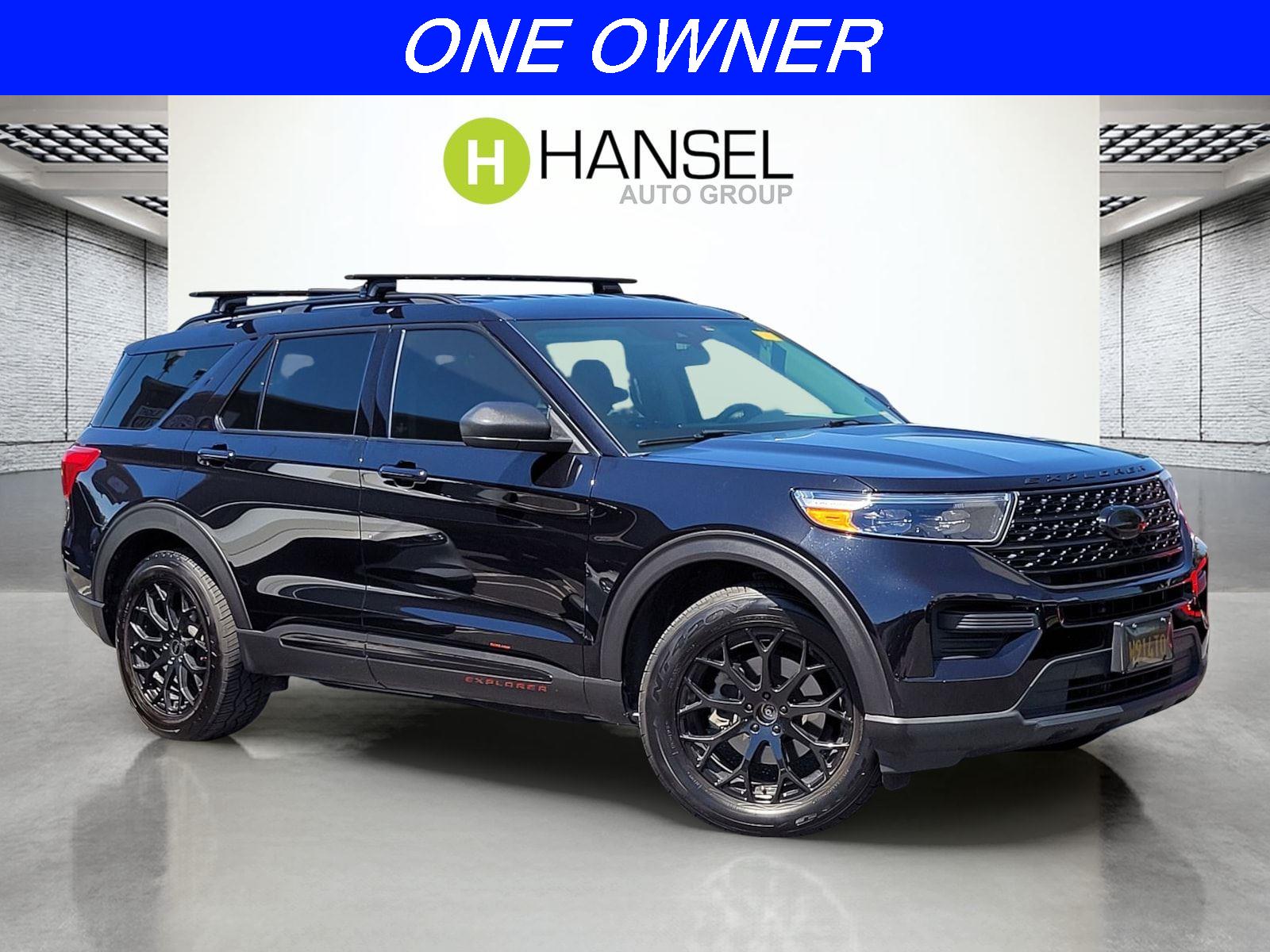 Agate Black 2020 Ford Explorer XLT AWD SUV / Crossover All-Wheel Drive Automatic