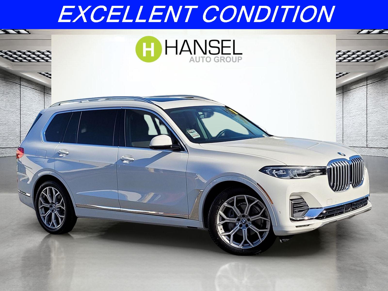 Alpine White 2019 BMW X7 xDrive40i AWD SUV / Crossover All-Wheel Drive Automatic