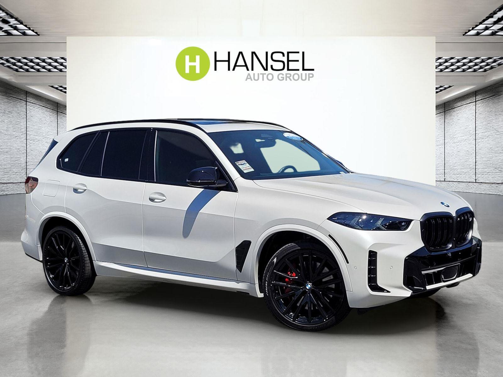 Mineral White Metallic 2025 BMW X5 M60i xDrive AWD SUV / Crossover All-Wheel Drive Automatic