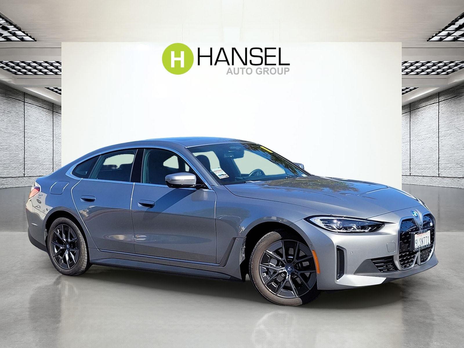 Gray (Skyscraper Grey Metallic) 2024 BMW i4 eDrive35 Gran Coupe RWD Sedan Rear-Wheel Drive Automatic