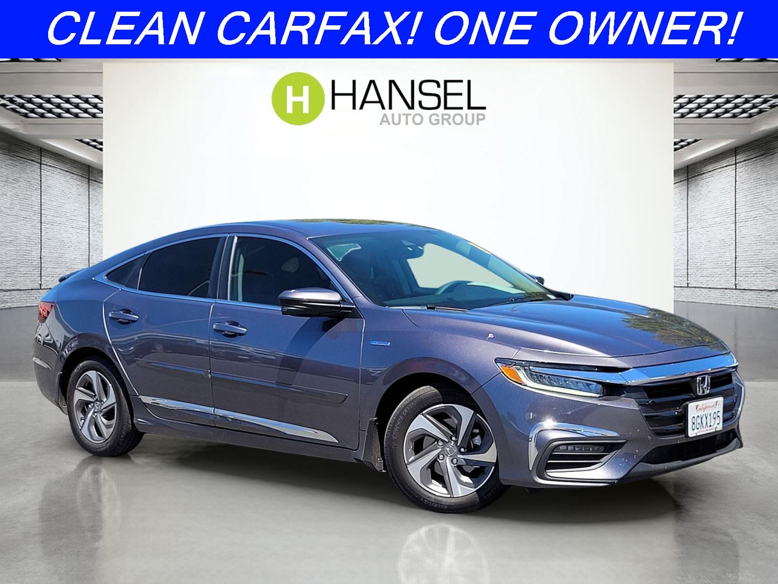 Gray (Modern Steel Metallic) 2019 Honda Insight EX Sedan FWD Sedan Front-Wheel Drive 1-Speed Dual Clutch