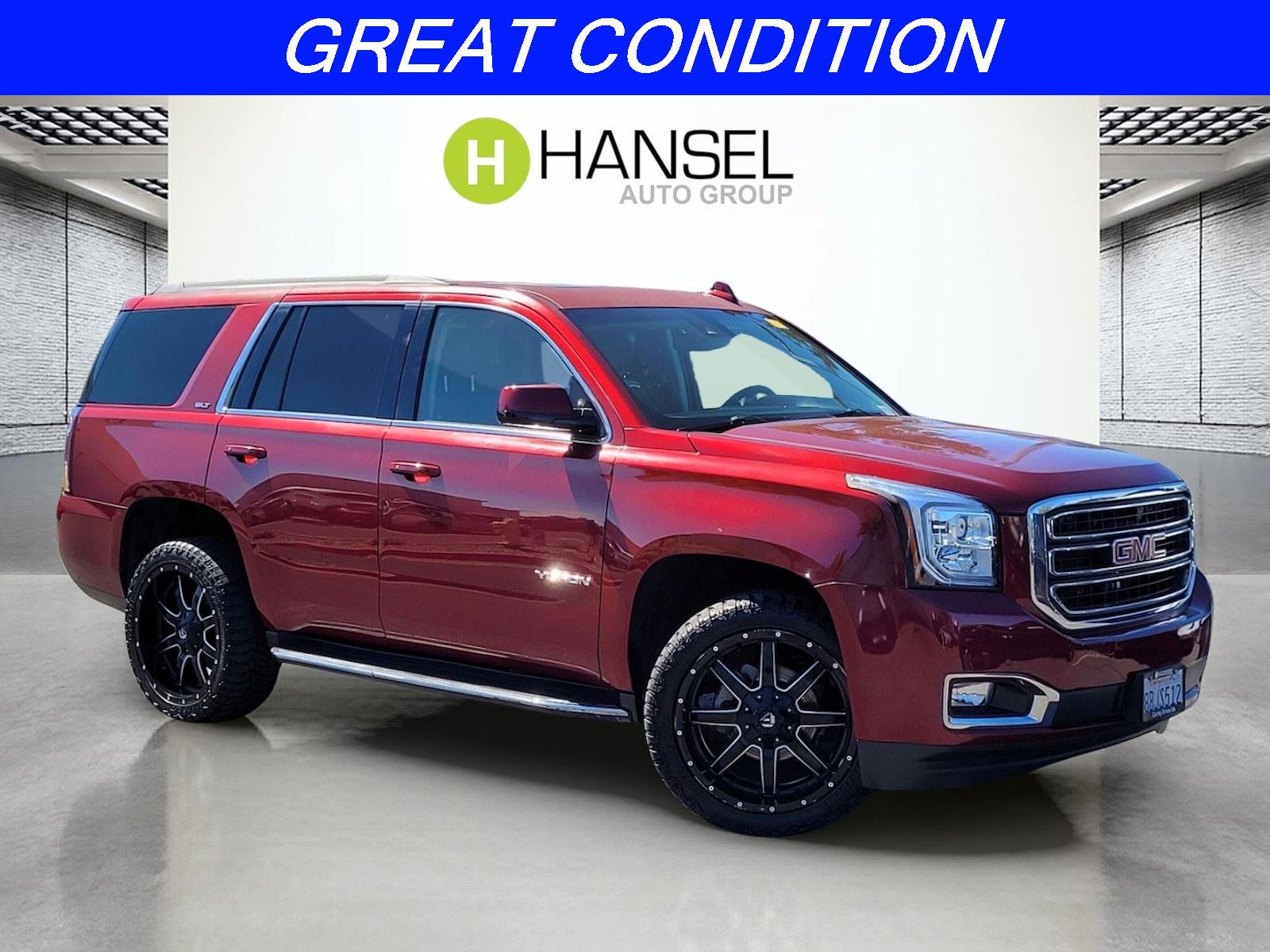 Crimson Red Tintcoat 2017 GMC Yukon SUV / Crossover Four-Wheel Drive 6-Speed Automatic