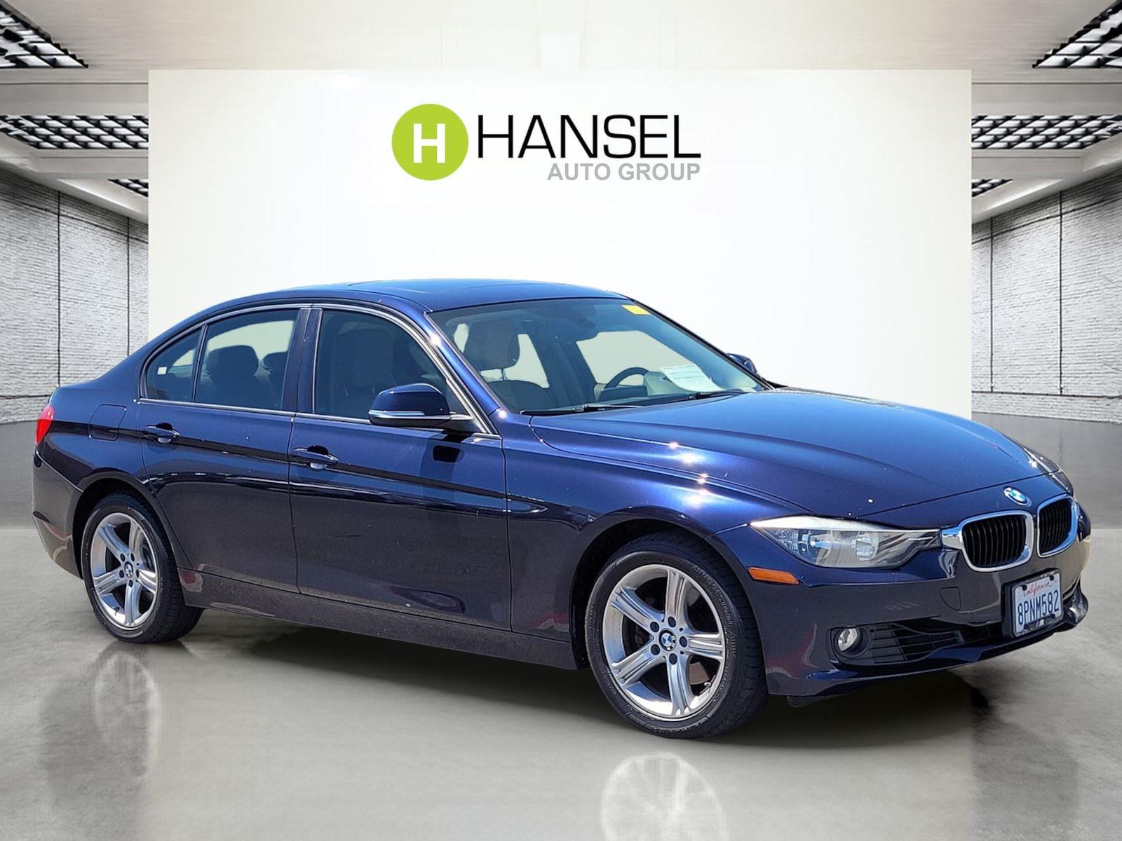 Imperial Blue Metallic 2014 BMW 3 Series Sedan All-Wheel Drive 8-Speed Automatic