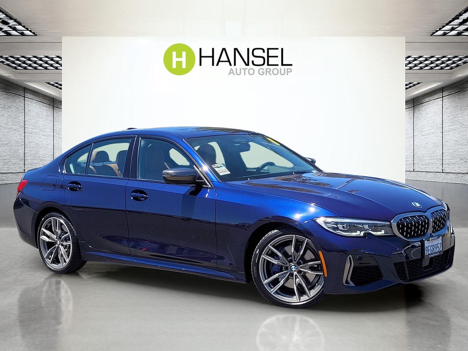 Tanzanite Blue II Metallic 2020 BMW 3 Series Sedan Rear-Wheel Drive Automatic