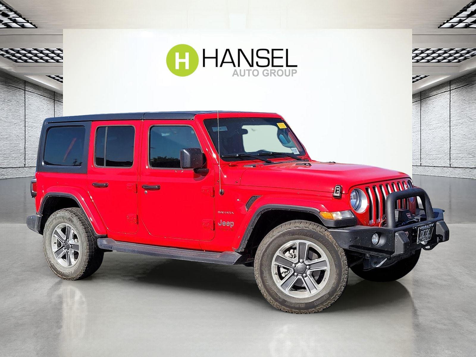 Firecracker Red Clearcoat 2018 Jeep Wrangler SUV / Crossover Four-Wheel Drive 8-Speed Automatic