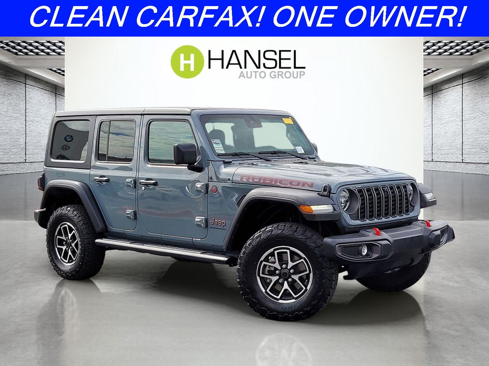 Anvil Clear Coat 2024 Jeep Wrangler SUV / Crossover Four-Wheel Drive 8-Speed Automatic