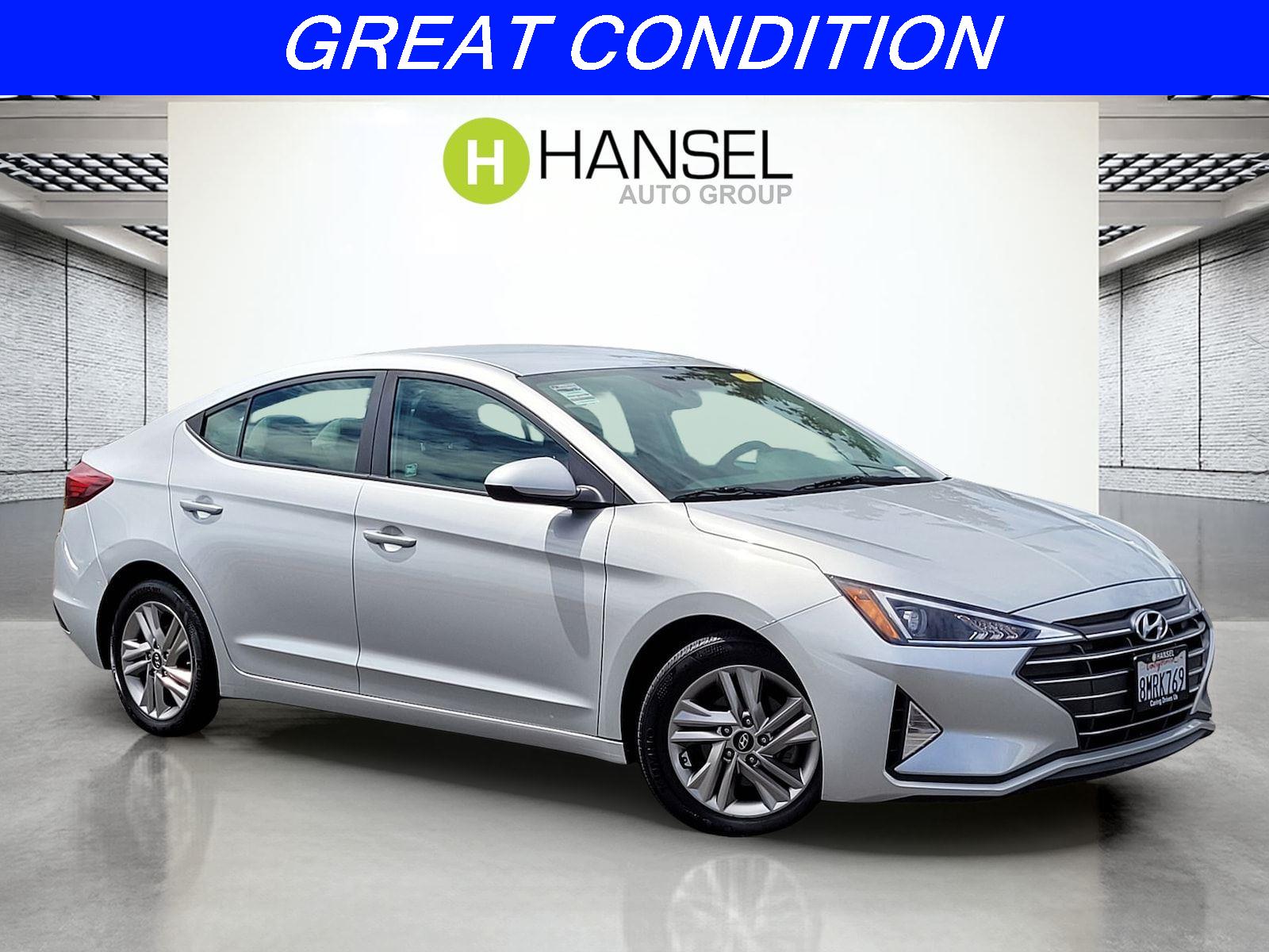 Symphony Silver 2020 Hyundai Elantra Sedan Front-Wheel Drive Continuously Variable Transmission