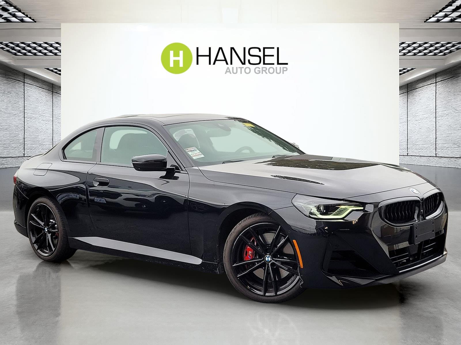 Black Sapphire Metallic 2024 BMW 2 Series Coupe Rear-Wheel Drive Automatic