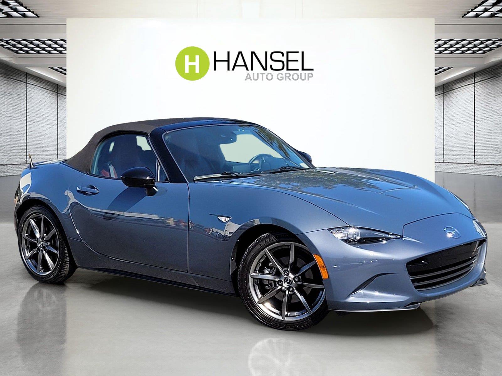 Polymetal Gray 2020 Mazda MX-5 Miata Convertible Rear-Wheel Drive Manual