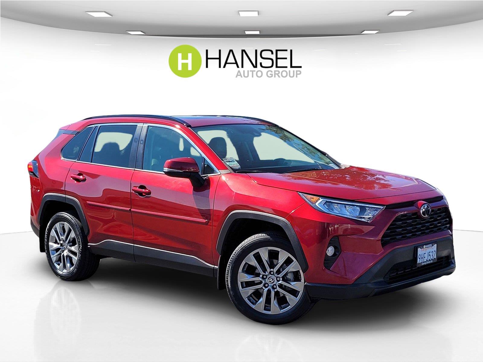 Red (Ruby Flare Pearl) 2021 Toyota RAV4 SUV / Crossover All-Wheel Drive 8-Speed Automatic