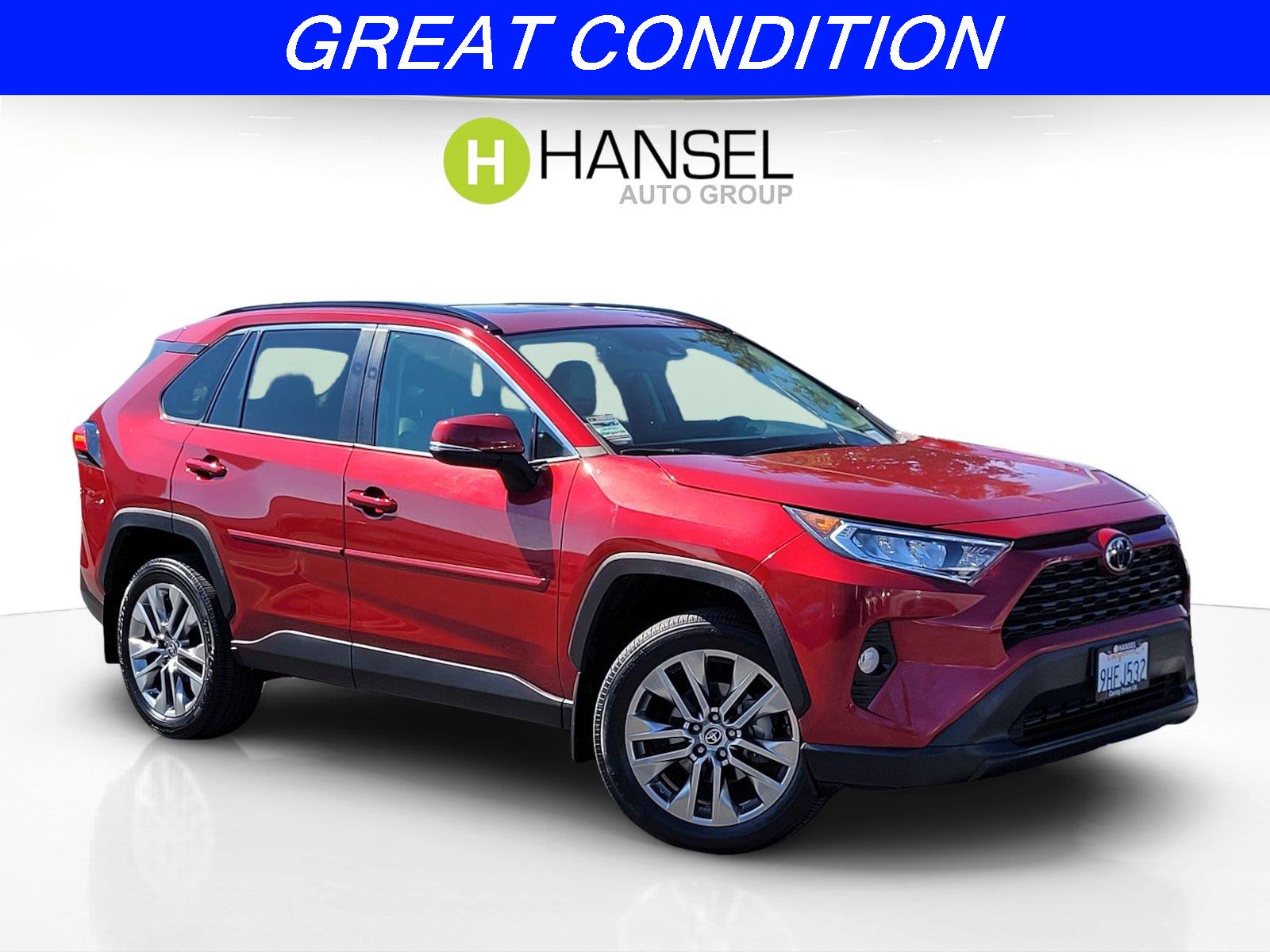 Red (Ruby Flare Pearl) 2021 Toyota RAV4 SUV / Crossover All-Wheel Drive 8-Speed Automatic