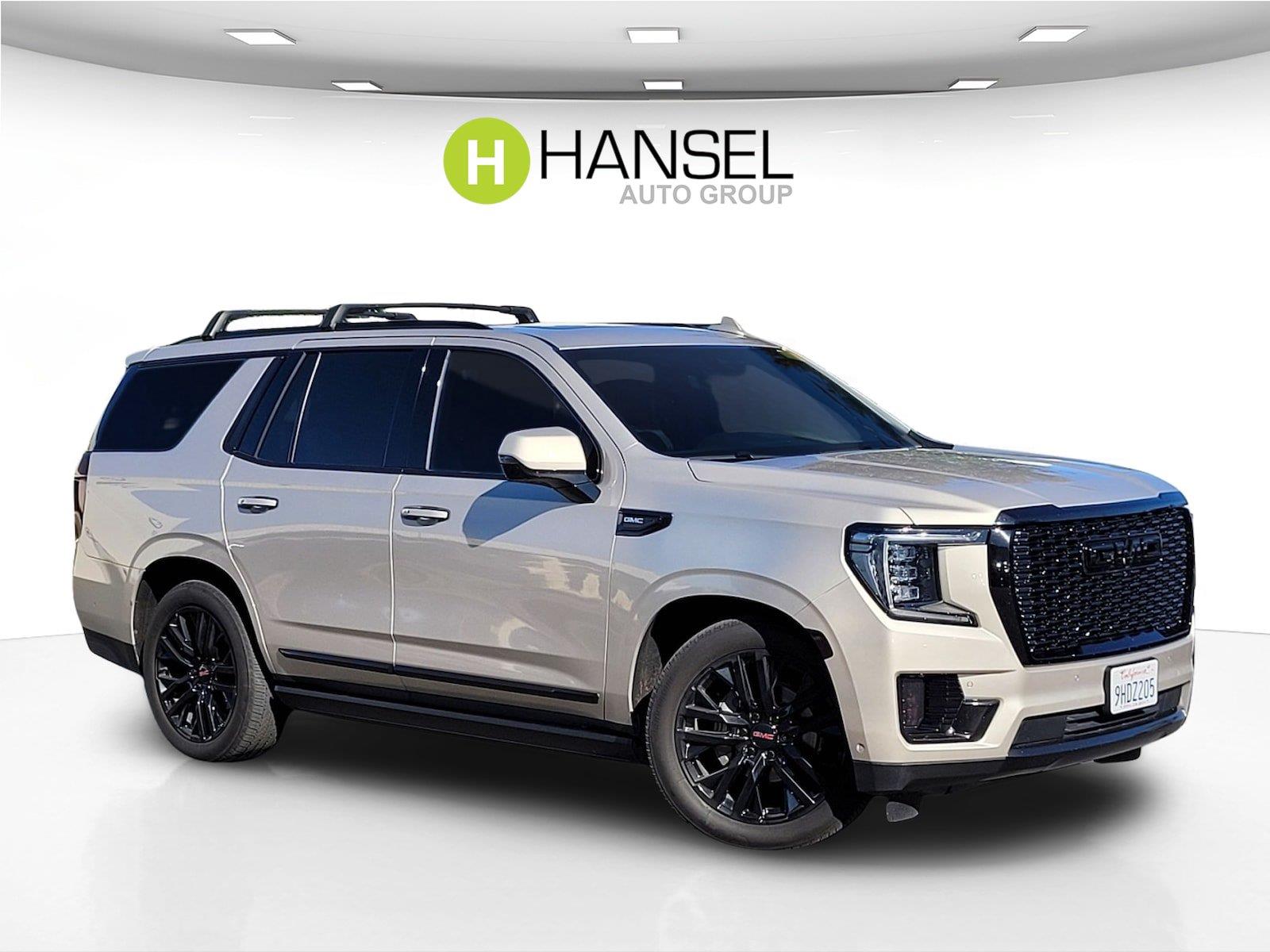 Brown (Pearl Beige Metallic) 2023 GMC Yukon SUV / Crossover Four-Wheel Drive Automatic