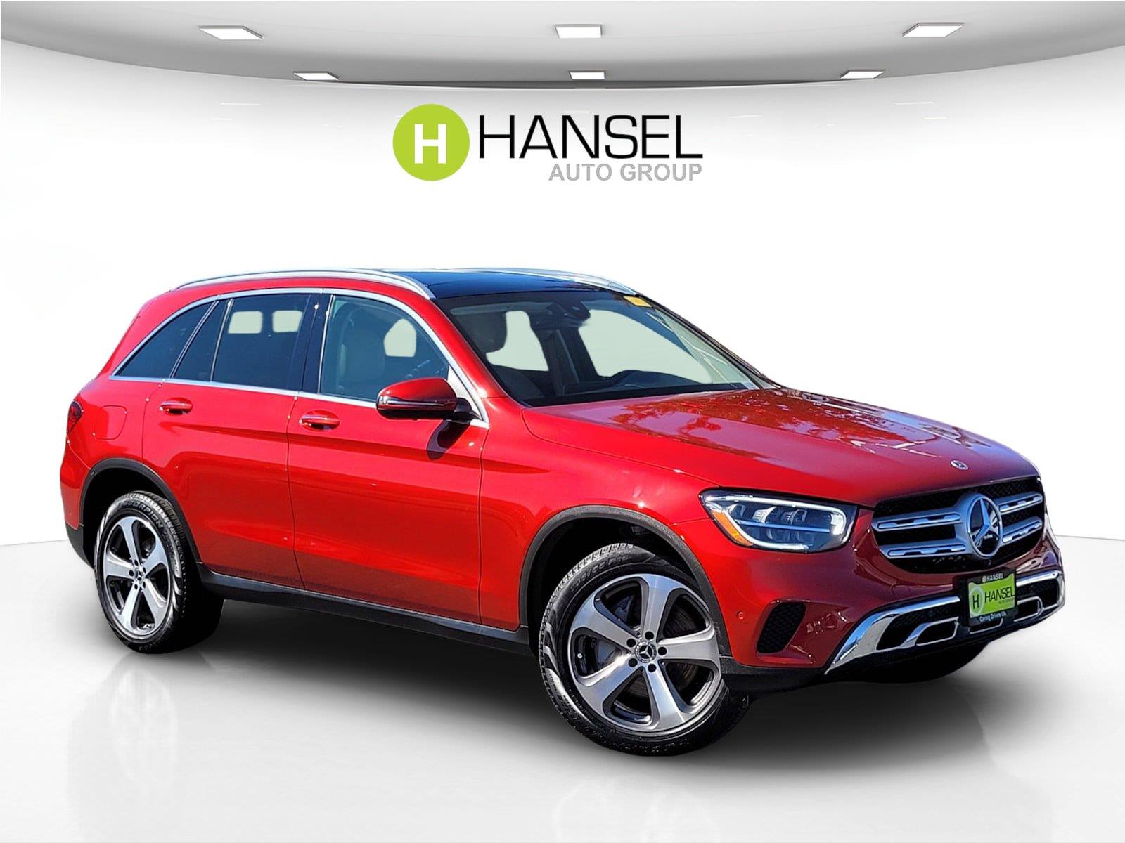 designo Cardinal Red Metallic 2021 Mercedes-Benz GLC SUV / Crossover All-Wheel Drive Automatic