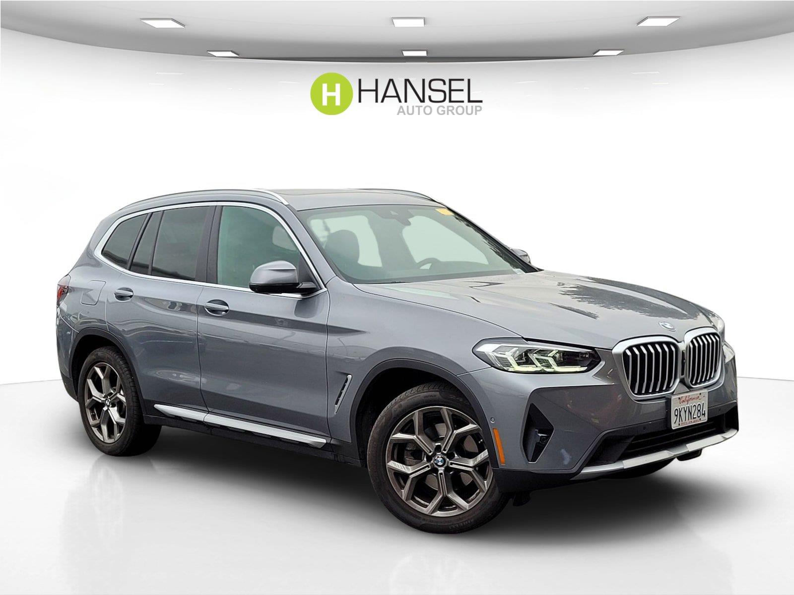 Gray (Skyscraper Grey Metallic) 2024 BMW X3 SUV / Crossover All-Wheel Drive Automatic