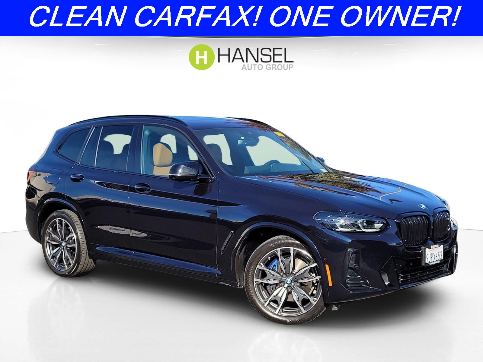 Carbon Black Metallic 2024 BMW X3 SUV / Crossover All-Wheel Drive Automatic