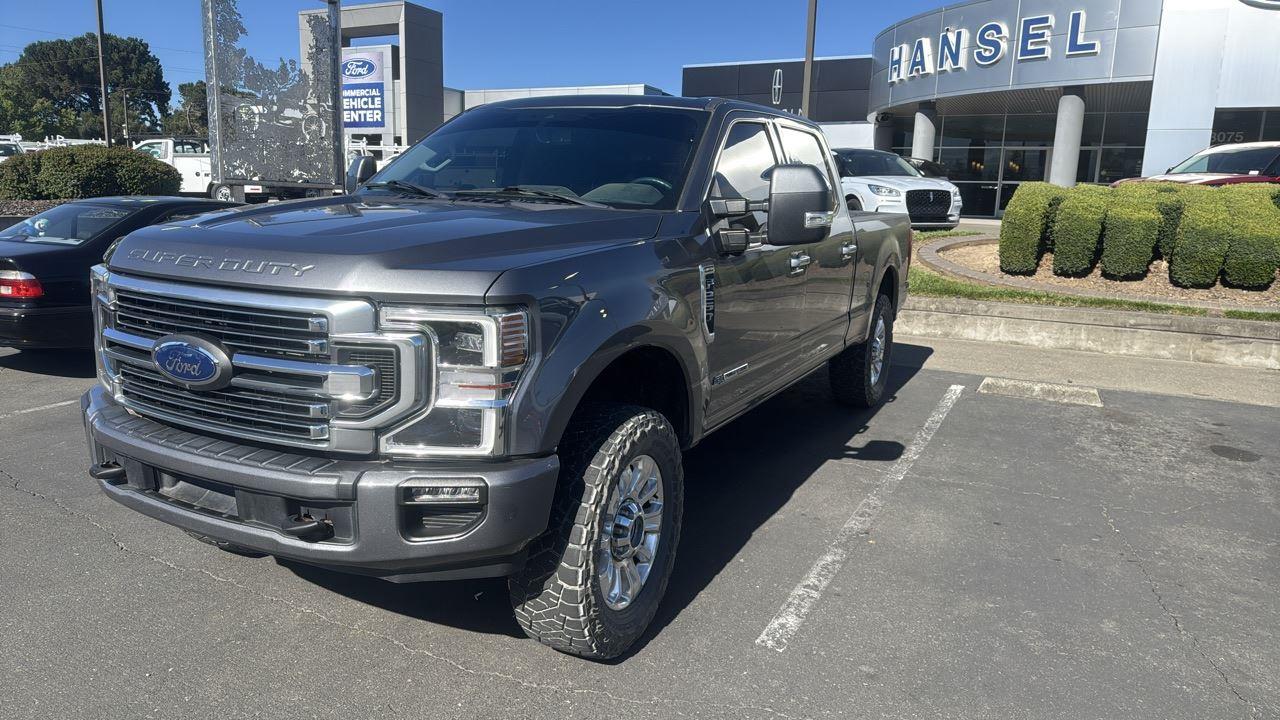 Carbonized Gray 2022 Ford F-250 Super Duty Pickup Truck Four-Wheel Drive Automatic