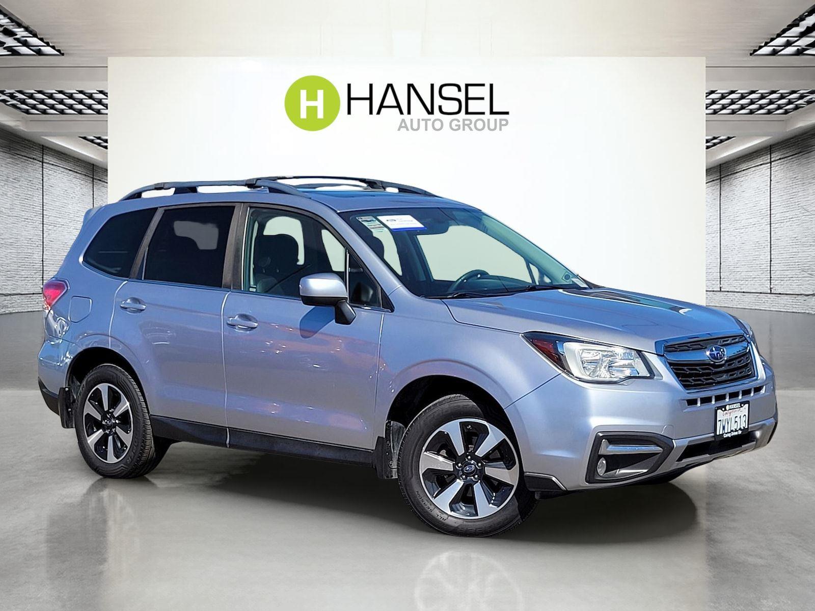 Ice Silver Metallic 2017 Subaru Forester 2.5i Limited SUV / Crossover All-Wheel Drive Continuously Variable Transmission