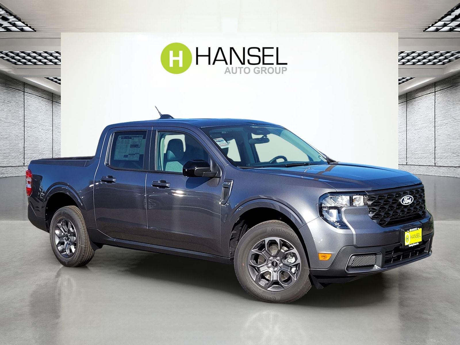 Carbonized Gray Metallic 2026 Ford Maverick XLT SuperCrew AWD Pickup Truck All-Wheel Drive Continuously Variable Transmission