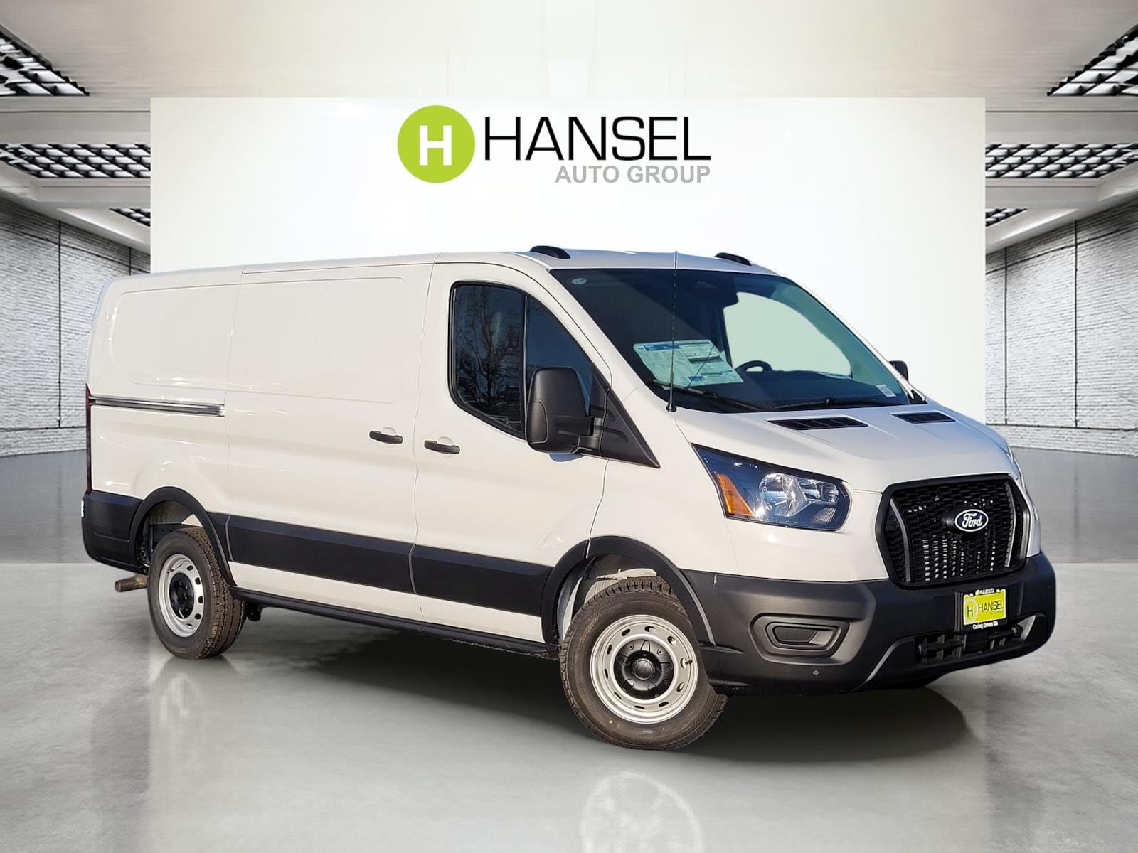 Oxford White 2026 Ford Transit Cargo 150 Low Roof RWD Van Rear-Wheel Drive