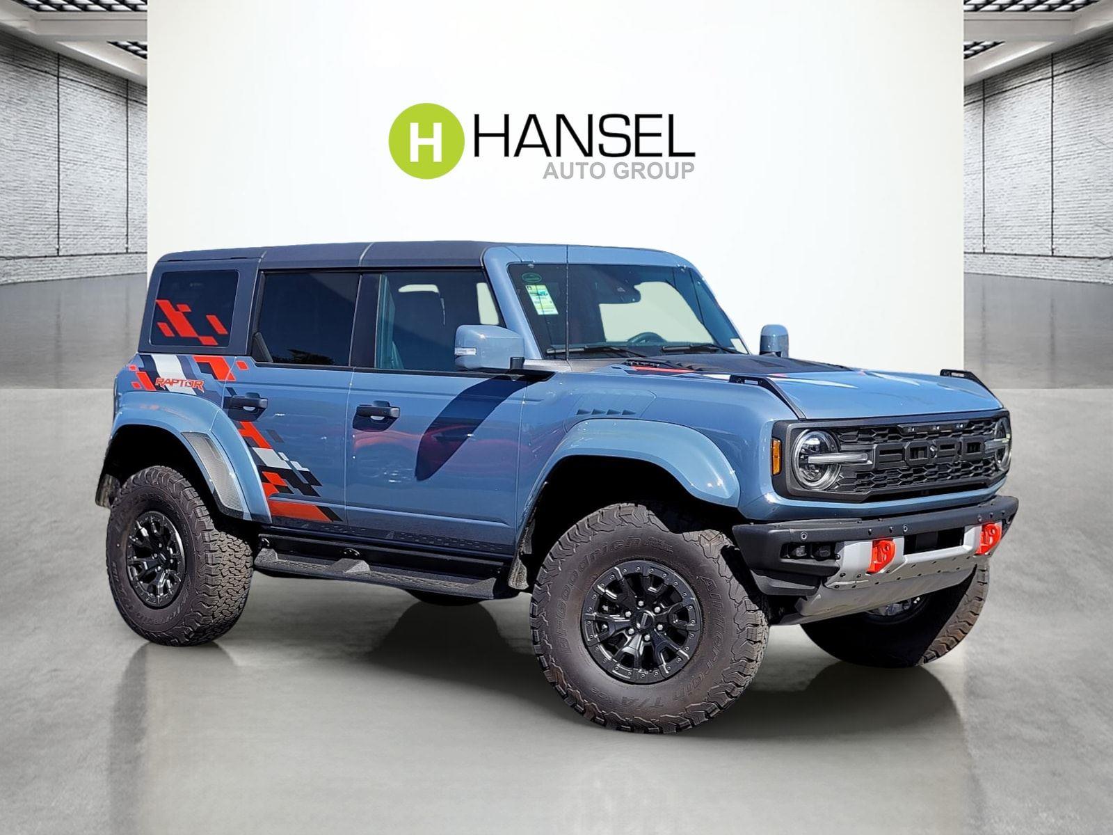 Blue (Azure Gray Metallic Tri-Coat) 2024 Ford Bronco Raptor 4WD SUV / Crossover Four-Wheel Drive Automatic