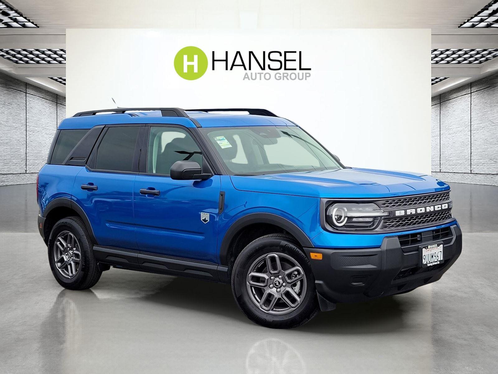 Velocity Blue 2025 Ford Bronco Sport Big Bend AWD SUV / Crossover All-Wheel Drive 8-Speed Automatic